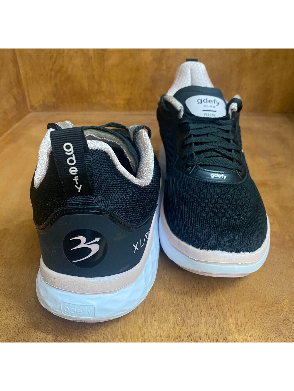 GDEFY XLR8 Shoes Womens Size 9 Black Pink Gravity Defyer Athletic *No Insoles - Picture 15 of 15